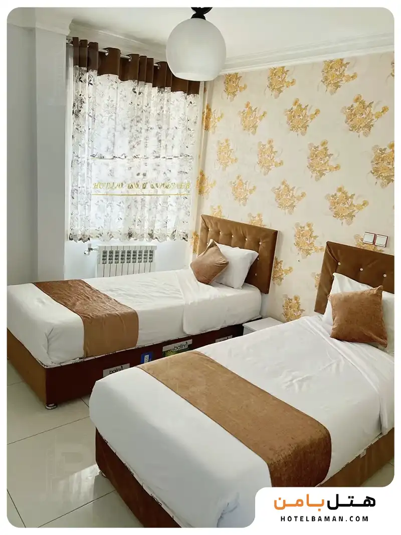 آپارتمان دوخوابه دو تخته (اقامت با صبحانه)